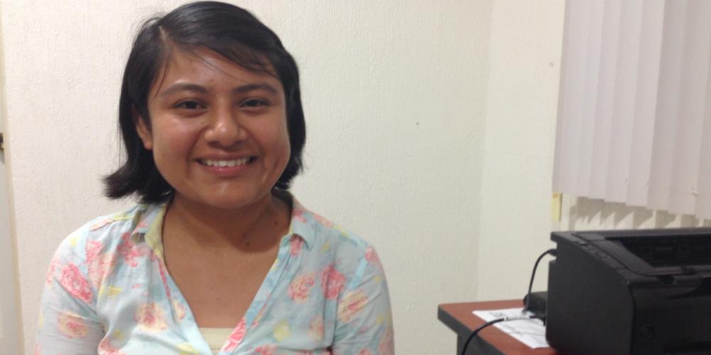 Laura del Carmen Flores Dias, 23, is now a graduate student at Navojoa University in Mexico. (Andrew McChesney / Adventist Mission)