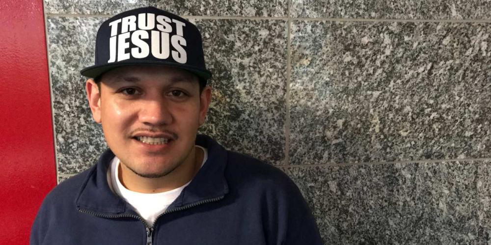 Tony Pouesi says, “As I prayed and read the Bible, God did miracles in my life.” (Andrew McChesney / Adventist Mission)