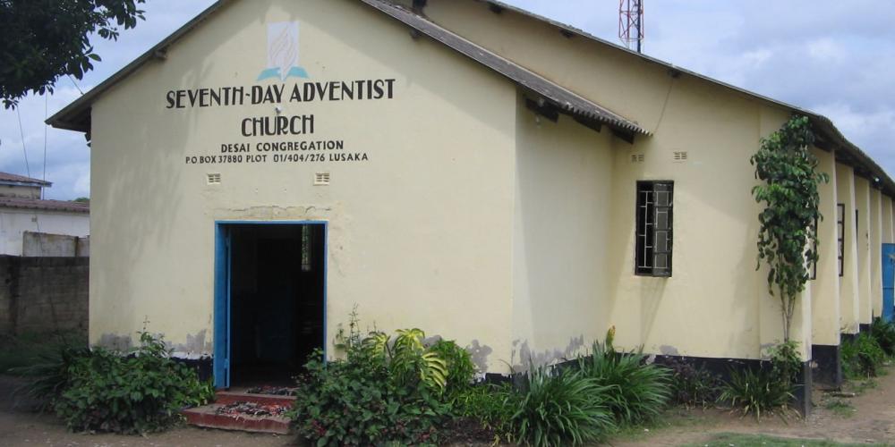The Desai Seventh-day Adventist Church is one of the 300 Adventist churches in Zambia's capital, Lusaka. (Desai SDA Church)