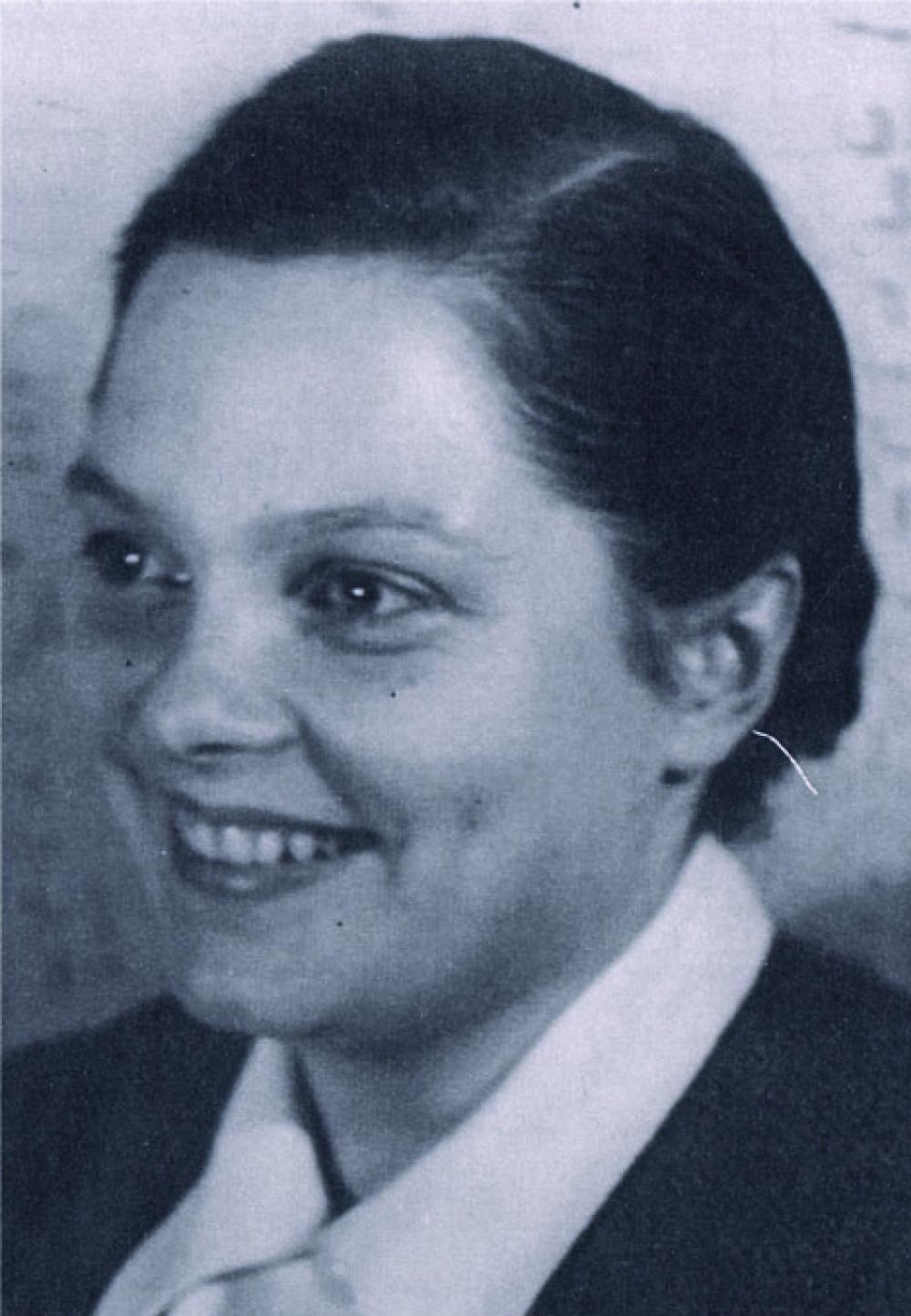 Ruth Hartmann in an undated photo.
