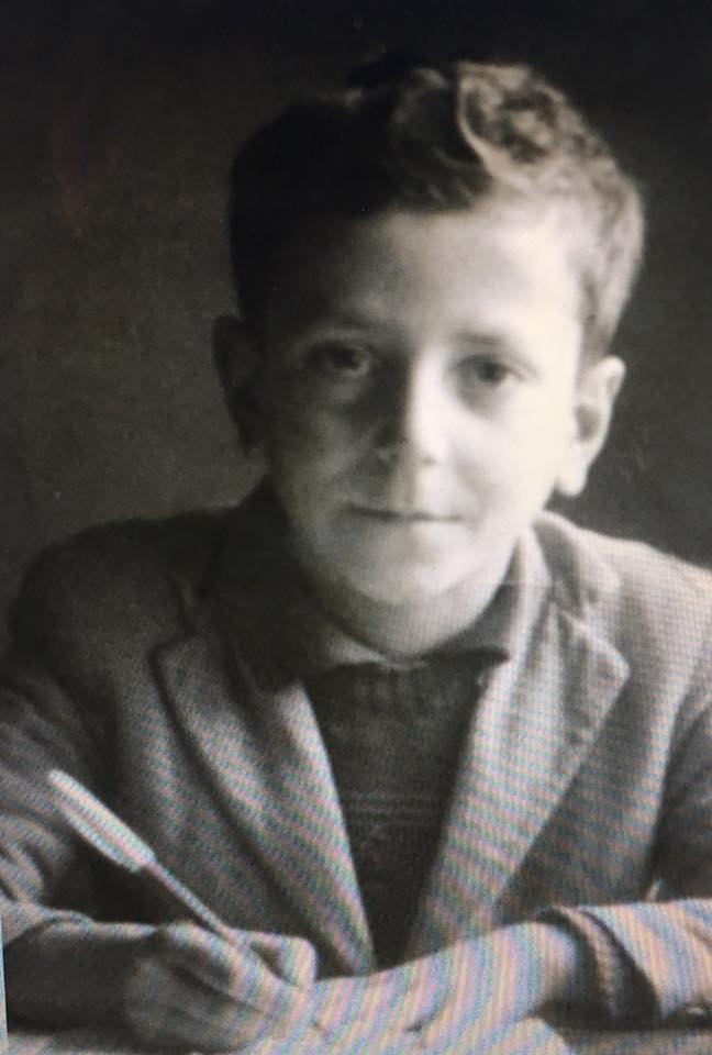 Vincenzo Mazza as a young boy on the Italian island of Sicily.